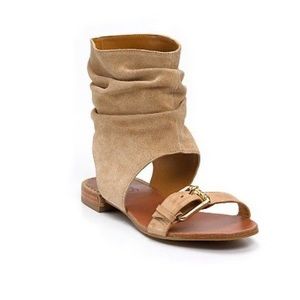 Michael Korse suede flat sandals